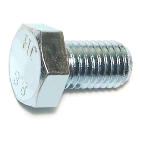 Midwest Fastener Class 8.8, M12-1.75 Hex Head Cap Screw, Zinc Plated Steel, 20 mm L, 25 PK 51294